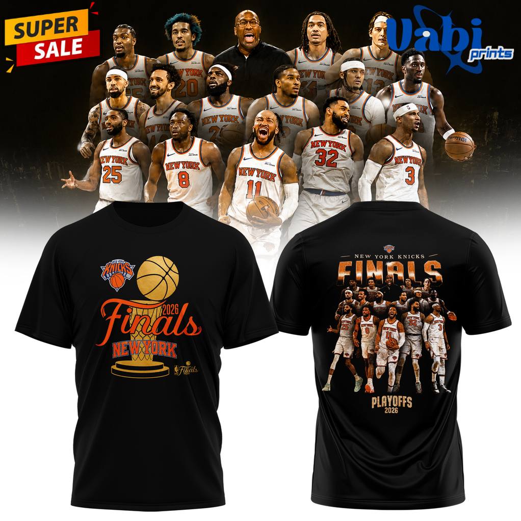 New York Knicks 2026 Finals New York 3D T-Shirt – Limited Edition New York Knicks 2026 Finals New York 3D T-Shirt – Limited Edition