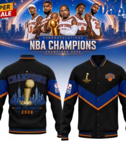 New York Knicks 2026 NBA Champions Bomber Jacket 2