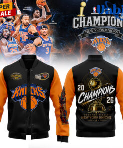 New York Knicks 2026 NBA Champions Bomber Jacket