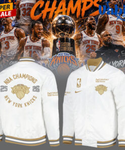 New York Knicks 2026 NBA Champions Finals Bomber Jacket