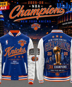New York Knicks 2026 NBA Champions Jacket New York Knicks 2026 NBA Champions Jacket