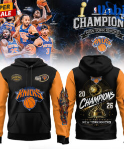 New York Knicks 2026 NBA Finals Champions Hoodie