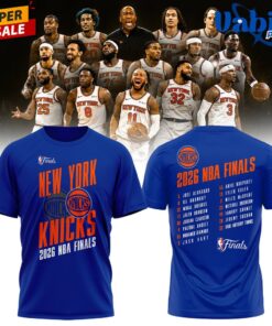 New York Knicks 2026 NBA Finals Limited Edition 3D T-shirt