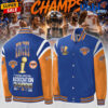 New York Knicks 2026 NBA Champions Finals Bomber Jacket New York Knicks 2026 NBA Champions Finals Bomber Jacket