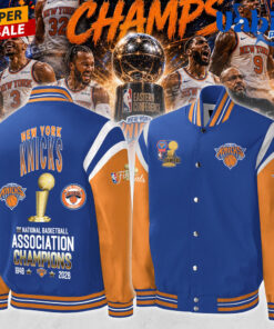 New York Knicks 2026 National Basketball Association Champions Bomber Jacket New York Knicks 2026 National Basketball Association Champions Bomber Jacket