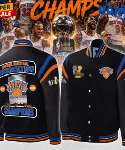 New York Knicks 2026 National Basketball Association Champions Bomber Jacket