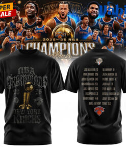 New York Knicks Champions NBA Era 2026 Edition Tee