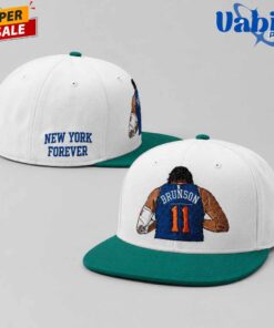 New York Knicks Jalen Brunson New York Forever Snapback Hat