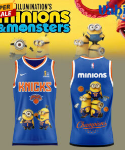 New York Knicks x Minions 2026 Champions Jersey New York Knicks x Minions 2026 Champions Jersey