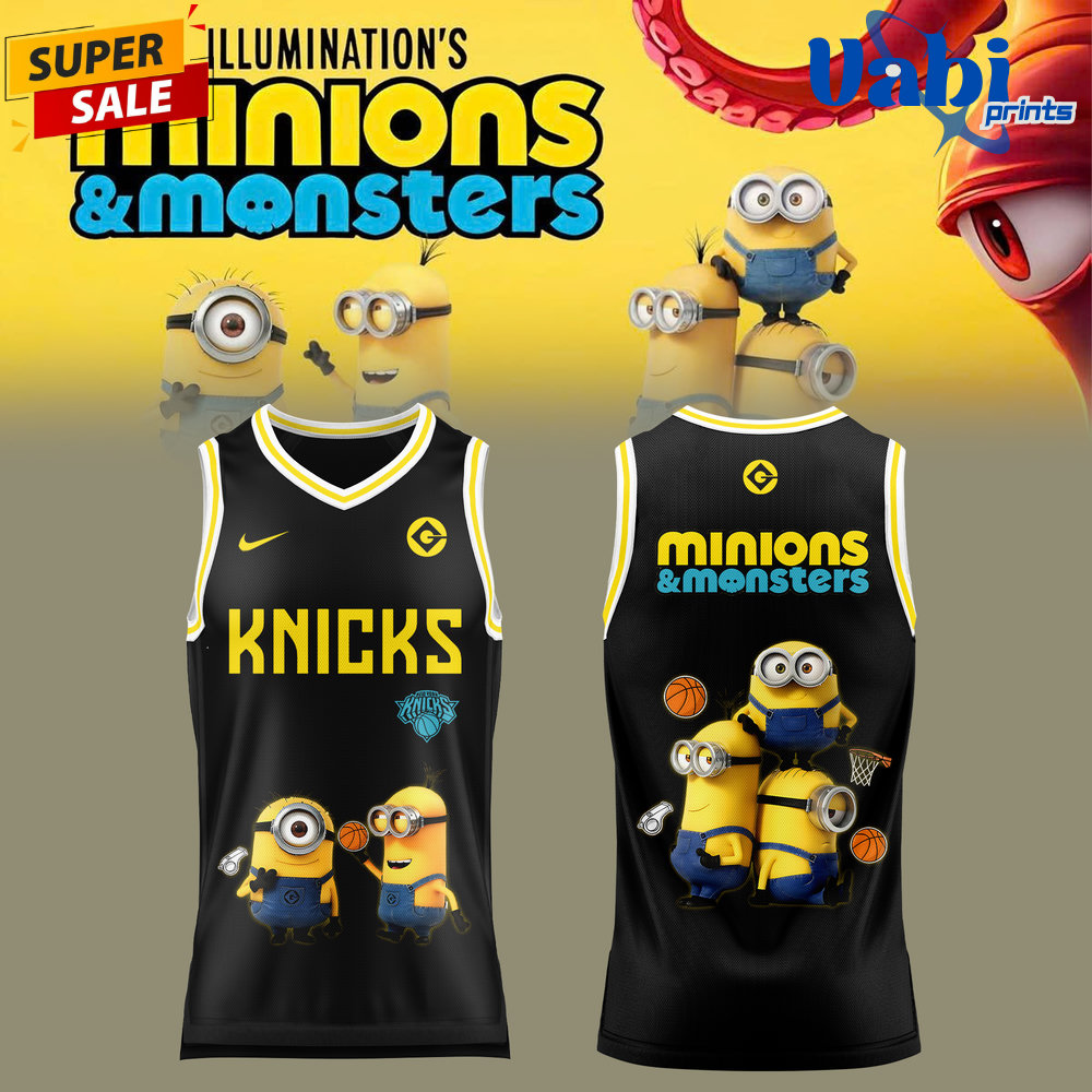 New York Knicks x Minions 2026 Champions Jersey New York Knicks x Minions 2026 Champions Jersey