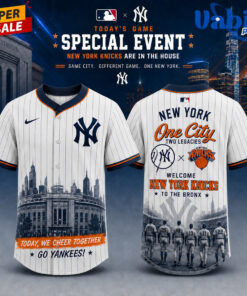 New York: Knicks x Yankees Forever Welcome Champions Jersey