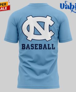 North Carolina Tar Heels 2026 Baseball College World Series Omaheels 3D Tshirt 3