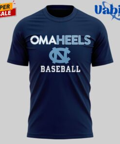 North Carolina Tar Heels 2026 Baseball College World Series Omaheels Limited T-shirt