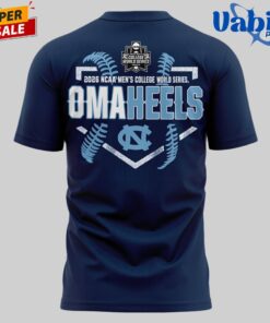 North Carolina Tar Heels Baseball College World Series Omaheels 2026 Special Edition Tshirt 3