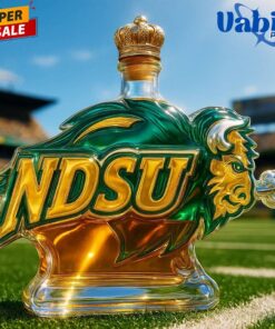 North Dakota State Bison Limited Edition Whiskey Bottle