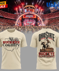 Ohio State Buckeyes Country Superfest 2026 Limited Edition 3D T-shirt