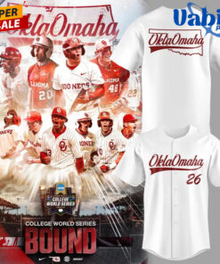 Oklahoma Baseball 2026 Regional OklaOmaha Special Edition Baseball Jersey Oklahoma Baseball 2026 Regional OklaOmaha Special Edition Baseball Jersey