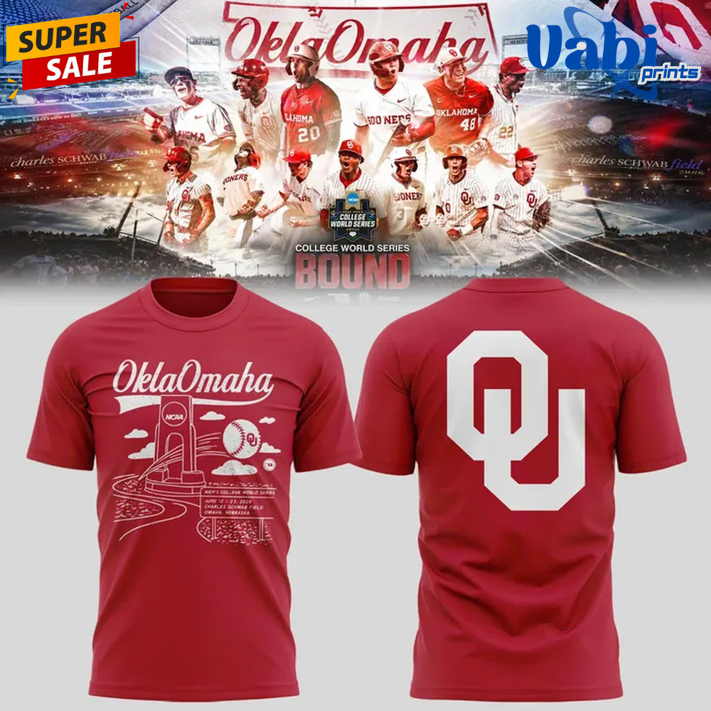 Oklahoma Baseball 2026 “OklaOmaha” Limited T-shirt Oklahoma Baseball 2026 “OklaOmaha” Limited T-shirt