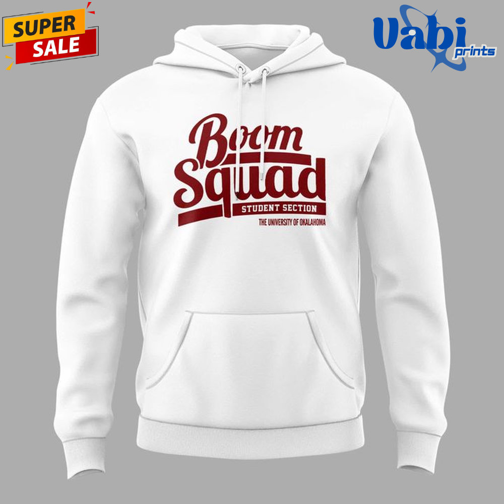 Oklahoma Sooners BoomSquad Limited Edition Hoodie Oklahoma Sooners BoomSquad Limited Edition Hoodie