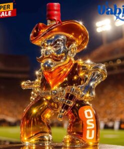 Oklahoma State Cowboys Limited Edition Whiskey Bottle 3