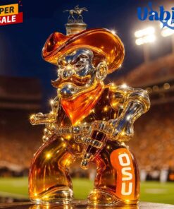 Oklahoma State Cowboys Limited Edition Whiskey Bottle 4