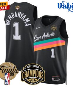 San Antonio Spurs 2026 NBA Western Conference Champions City 25/26 Jersey
