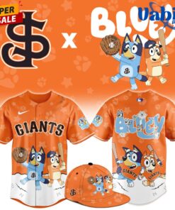 San Jose Giants Bluey Night Game Limited Baseball Jersey