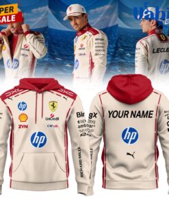 Scuderia Ferrari Monaco Grand Prix Limited Edition Hoodie (Custom Name)