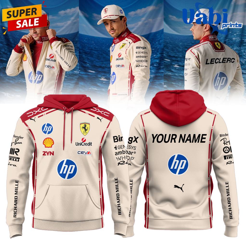 Scuderia Ferrari Monaco Grand Prix Limited Edition Hoodie (Custom Name) Scuderia Ferrari Monaco Grand Prix Limited Edition Hoodie (Custom Name)