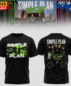 Simple Plan Bigger Than You Think Tour Limited Edition 3D T shirt 4.jpg