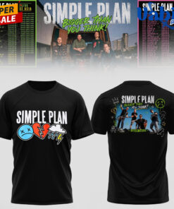 Simple Plan Bigger Than You Think Tour Limited Edition 3D T shirt 5.jpg