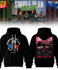 Simple Plan Bigger Than You Think Tour Limited Hoodie