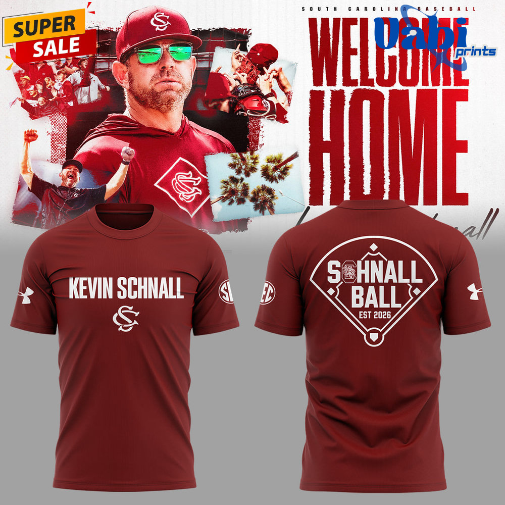 South Carolina Gamecocks “Welcome Home – Coach Kevin Schnall” 3D T-shirt South Carolina Gamecocks “Welcome Home – Coach Kevin Schnall” 3D T-shirt