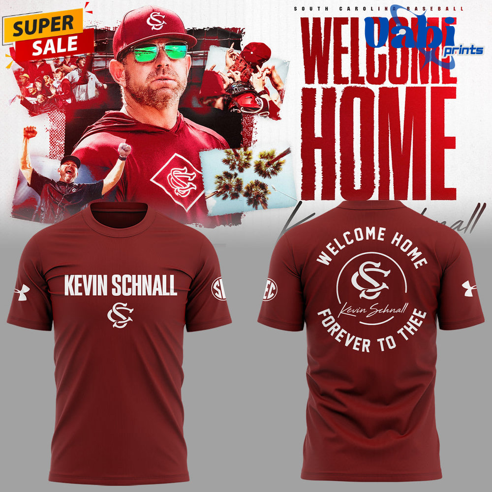 South Carolina Gamecocks “Welcome Home – Coach Kevin Schnall” 3D T-shirt South Carolina Gamecocks “Welcome Home – Coach Kevin Schnall” 3D T-shirt