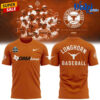 Texas Longhorns 2026 NCAA Baseball Men’s College World Series Omaha 3D T-Shirt