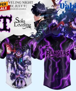 Texas Rangers x Solo Leveling Limited Edition Baseball Jersey