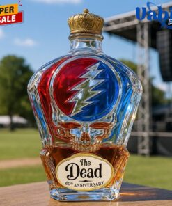 The Grateful Dead 60th Anniversary Whiskey Botlte 1
