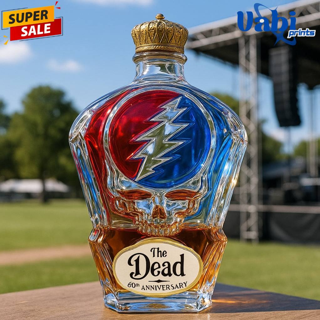 The Grateful Dead 60th Anniversary Whiskey Botlte The Grateful Dead 60th Anniversary Whiskey Botlte