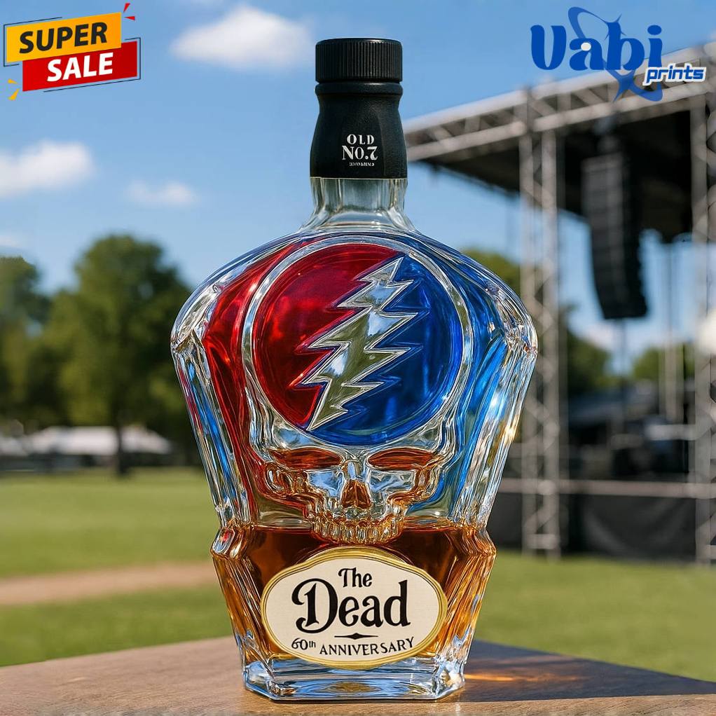 The Grateful Dead 60th Anniversary Whiskey Botlte The Grateful Dead 60th Anniversary Whiskey Botlte