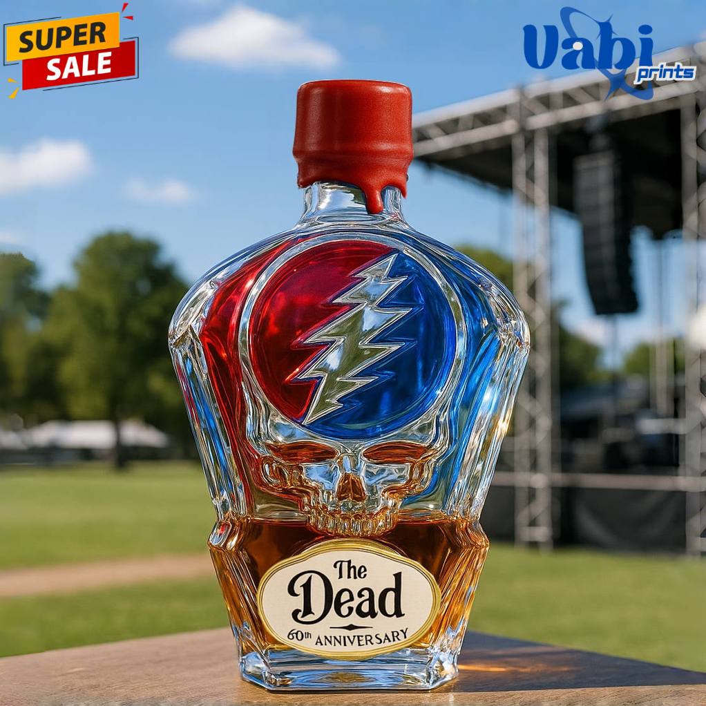 The Grateful Dead 60th Anniversary Whiskey Botlte The Grateful Dead 60th Anniversary Whiskey Botlte