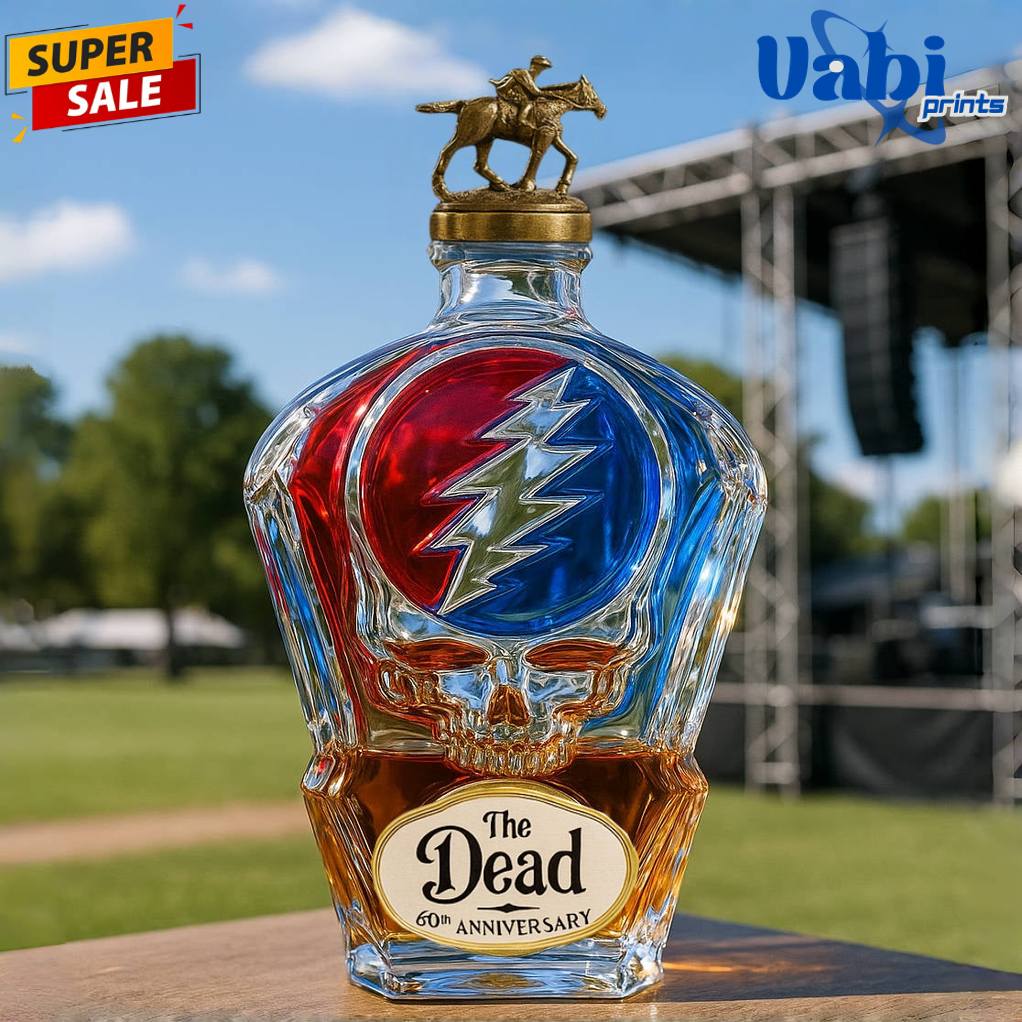 The Grateful Dead 60th Anniversary Whiskey Botlte The Grateful Dead 60th Anniversary Whiskey Botlte