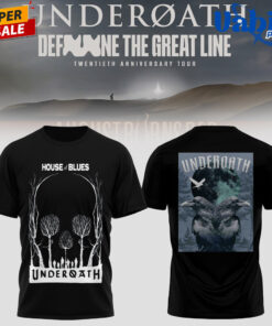 Underoath x Define The Great Line 20th Anniversary 3D T-shirt Underoath x Define The Great Line 20th Anniversary 3D T-shirt