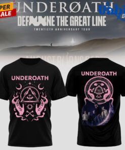 Underoath x Define The Great Line 20th Anniversary 3D T-shirt