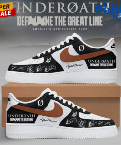 Underoath x Define The Great Line 20th Anniversary Air Force 1 Shoes