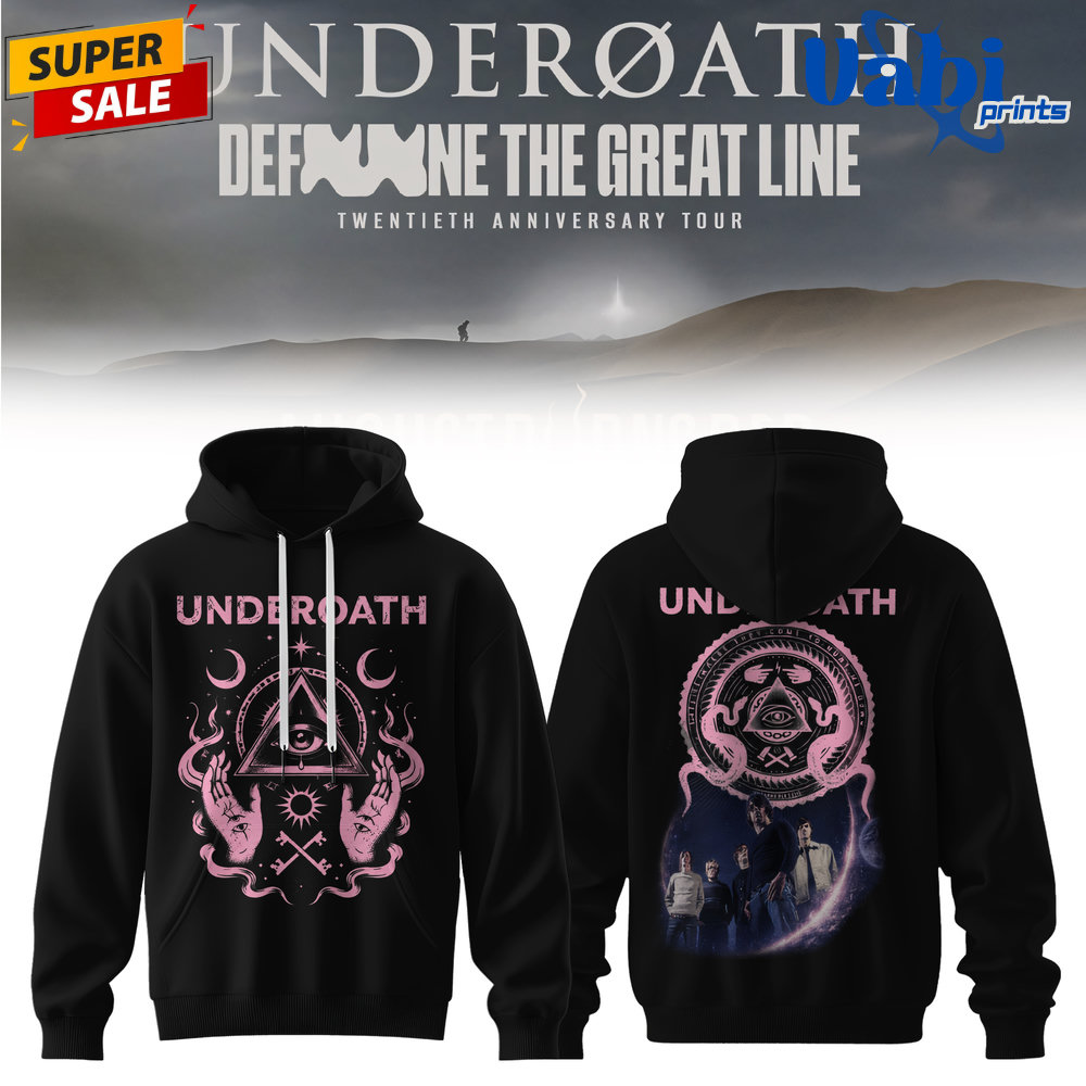 Underoath x Define The Great Line 20th Anniversary Hoodie Underoath x Define The Great Line 20th Anniversary Hoodie