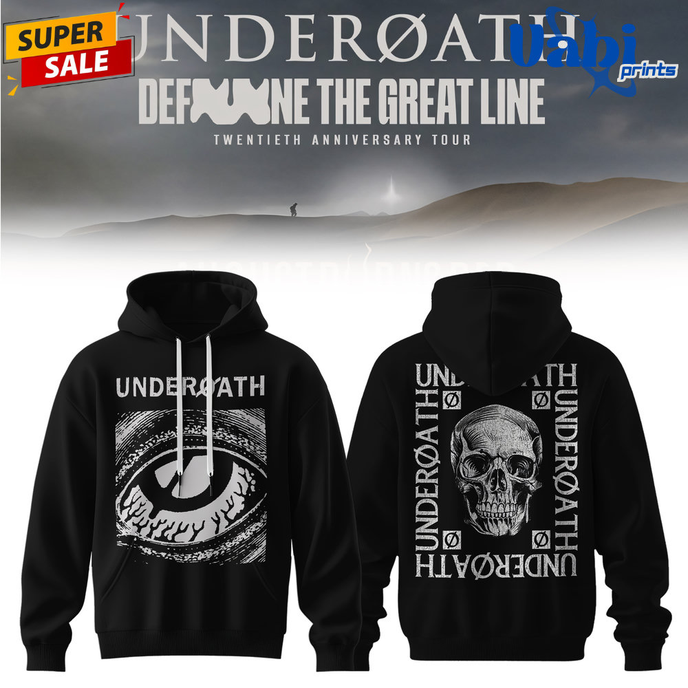 Underoath x Define The Great Line 20th Anniversary Hoodie Underoath x Define The Great Line 20th Anniversary Hoodie