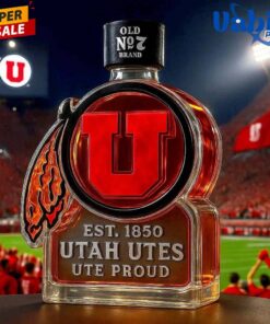 Utah Utes Ute Proud Limited Edition Whiskey Bottle 2