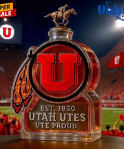 Utah Utes Ute Proud Limited Edition Whiskey Bottle 4