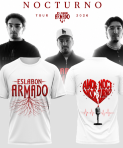 Eslabón Armado Amor Nocturno Tour 2026 Limited Edition 3D T-shirt
